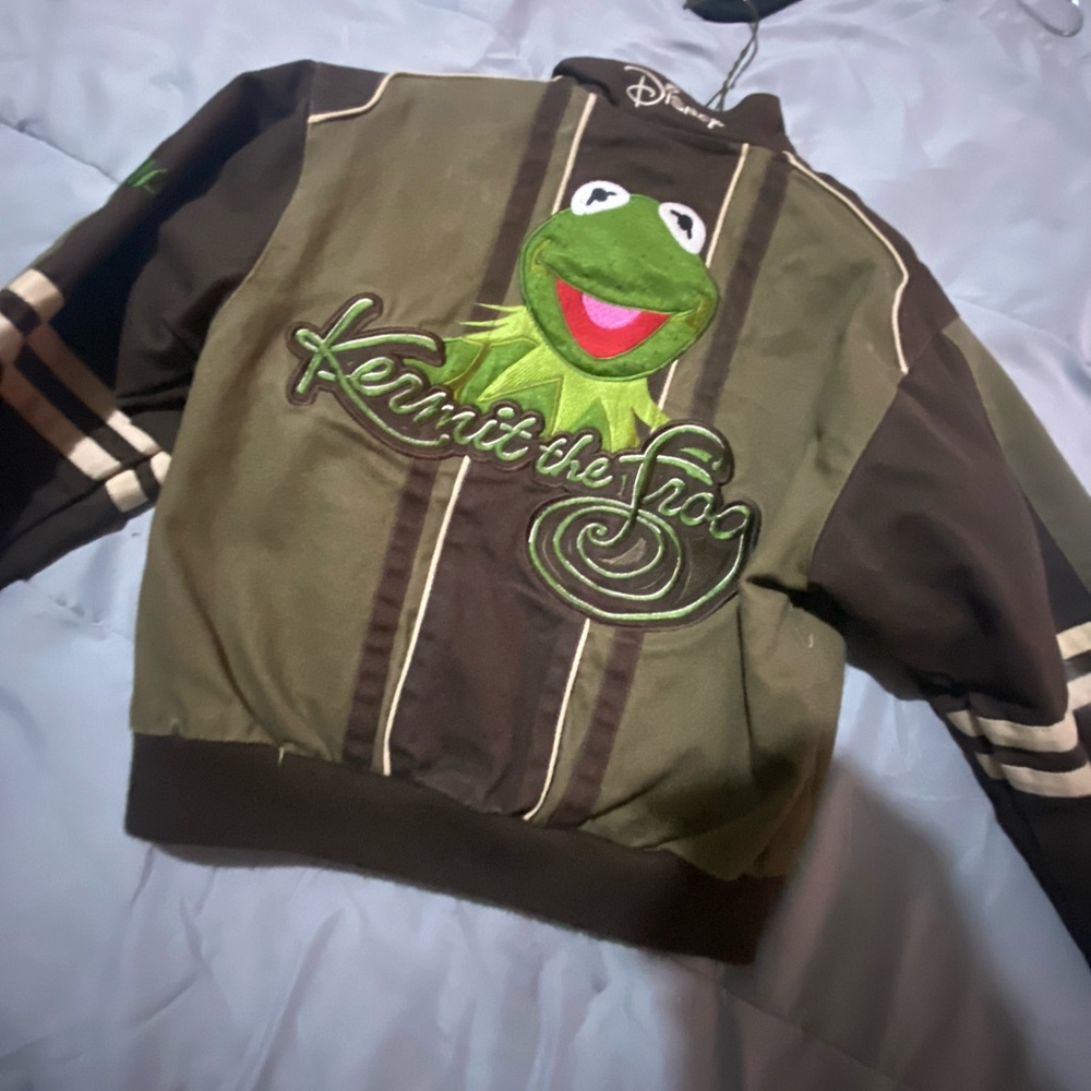 Disney Kermit the Frog Jacket - Green and Brown